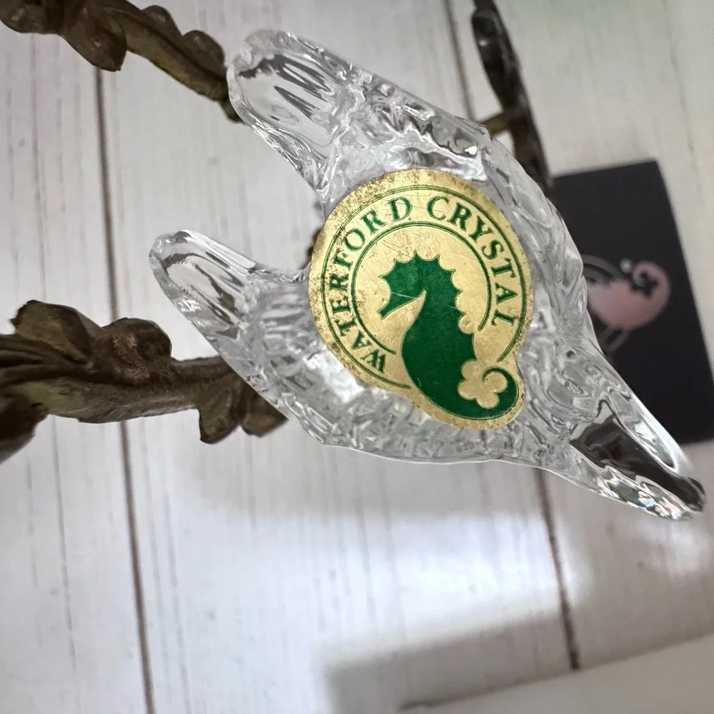 Vintage Collectible Waterford Crystal Scottish Terrier Dog Figurine  Germany